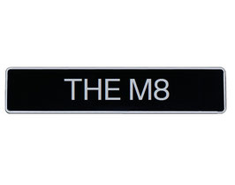 BMW Kennzeichen-Typenschild THE M8