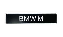 BMW M Kennzeichen-Typenschild