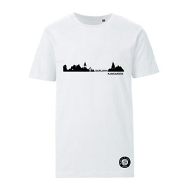 KANGAROOS T-Shirt weiß mit Skyline Logo
