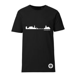 KANGAROOS T-Shirt schwarz mit Skyline Logo