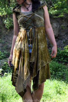 LAYERED CARDIGAN VEST *FOREST FAE* MTO