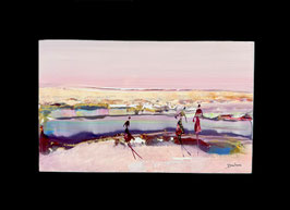 Peinture sur céramique Dulin François