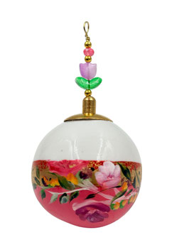 Boule peinte main – Porcelaine – Réf. PPM01