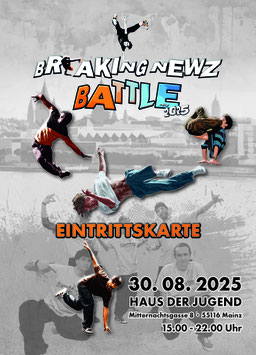 Eintrittskarte Breaking Newz Battle 2025