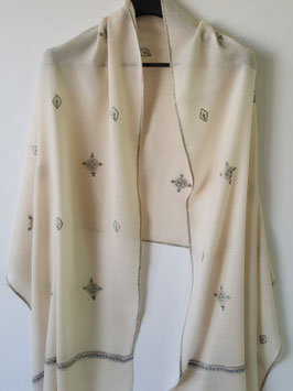 Cashmere scarf buti design 75x200cm  MPB-701