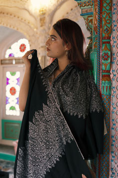 Black Beauty Pashmina Shawl  'PALDAR ''  KT-PPSH500