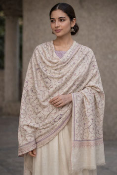 Women's Pure Pashmina Shawl ''JALDAR ''  KT-JAL8899