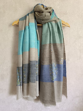 KT Rainbow Pashmina Shawl  ''PALDAR ''  KT-PAL908