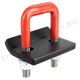 Gummierte Ausführung - Hitch Clamp U-Spannklemme für 2- und 1 ¼ Zoll Einschub von XIMPLIO