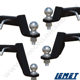 2 Zoll Einschub für US-Multimount von +17 mm bis 116 mm