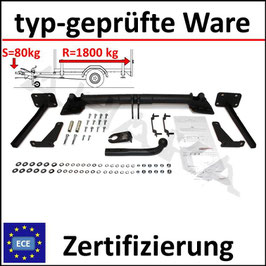 BMW 3er E36 Bj. 1990-2000 Anhängerkupplung starr mit geschraubtem Kugelkopf - ohne Elektrosatz