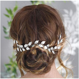 Haarband Silber Art.2728 Haarschmuck Hochzeit