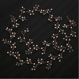 Haardraht Perlen Art.7968-Rosegold