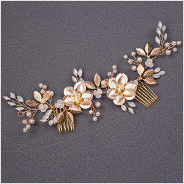 Haarschmuck Blumen Perlen Art.N7190 Haarschmuck Hochzeit Haarschmuck Braut