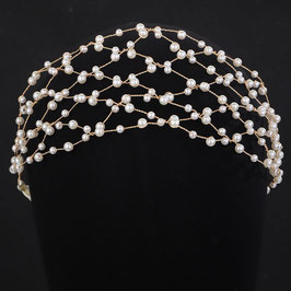 Haarschmuck Perlen Art.3697-Gold