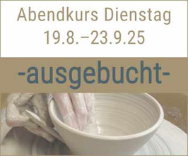 K010/25 - Abendkurs Dienstag 19.8.–23.9.2025, 6 Abende jeweils 18-20:30 Uhr.
