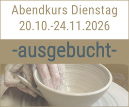 K009/26 - Abendkurs Dienstag , 20.10.-24.11., 6 Abende jeweils 18-20:30 Uhr.