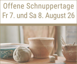 WE04/26 - Offene Schnuppertage 7.-8. August 2026