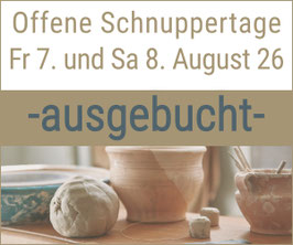 WE04/26 - Offene Schnuppertage 7.-8. August 2026
