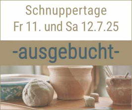 WE02/25 - Offene Schnuppertage 11.-12. Juli 2025