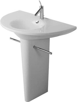 Lavabo e colonna Starck 1 Cm.75x55