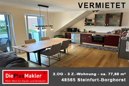 PLZ 48565 - Obj. -Nr. 1009 - 3-Zimmer-Etagenwohnung (2.OG)