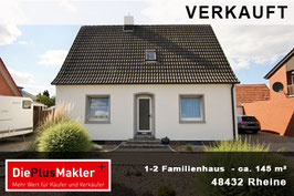 PLZ 48432 - Obj-Nr. 844 - 1-2 Familienhaus in Rheine