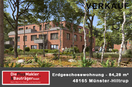 PLZ 48165 - Obj-Nr. 1017 -  Neubau Erdgeschosswohnung in Münster-Hiltrup