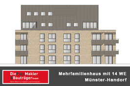 Münster- Handorf - Mehrfamilienhaus mit 14 WE