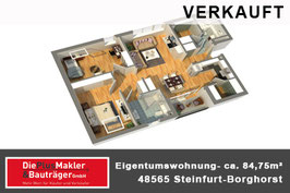 PLZ 48565 - Obj-Nr. 948 -  Neubauwohnung kaufen in Steinfurt-Borghorst