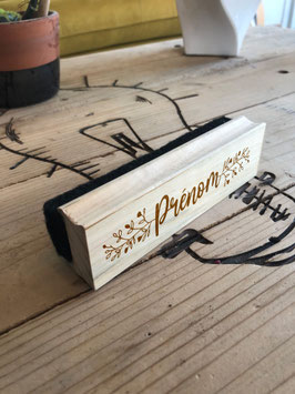 Brosse à Tableau gravée pour les enseignant.e.s :)