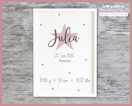 Geburtsbild Stern Julia