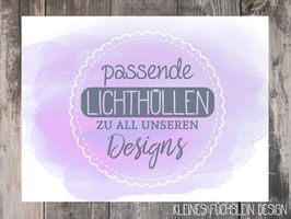 Passende Lichthüllen zu all unseren Designs (2er-Set)