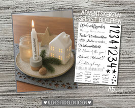 Weihnachtsschriftzüge - Variante 1