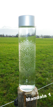 Wasserflasche Mandala