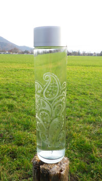 Wasserflasche Paisley