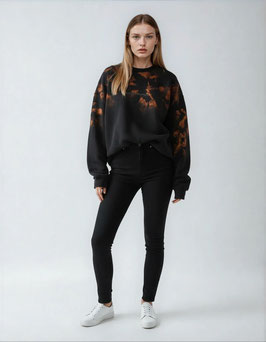 OVERSIZE ACID-WASHED DAWN SWEATER