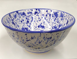 Blue & White Splatter Bowl - # Requested 1