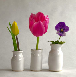 Three Brothers...bud vases