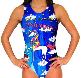 Maillot de bain water-polo fermeture éclair Unicorn