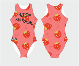 Maillot de bain water-polo fermeture éclair 100% Natural