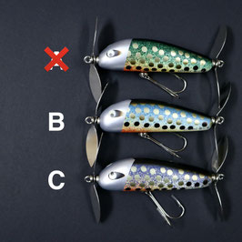 4s & Parabolics - minority トップウォーターバスフィッシング