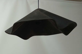 Betonlampe InesWelle schwarz