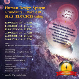 Zertifizierter Human Design Grundlagenkurs 1