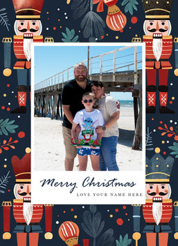 Christmas Card; Nutcracker