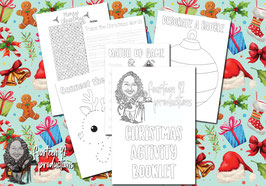 Christmas Activity Booklet; Digital pdf file