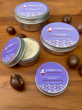 Chéry SOLEIL - karitéboter met baobab olie, papaya olie en lavendel