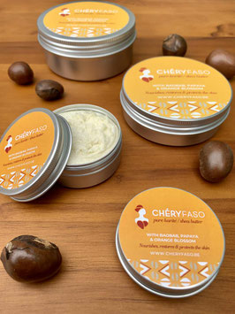 Chéry BLOSSOM - karitéboter met baobab olie, papaya olie en oranjebloesem