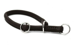 Halsband rundgenäht schwarz 55 cm