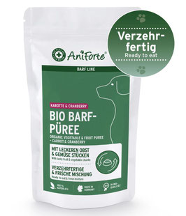 BIO BARF Püree "Karotte & Cranberry" 14 x 150 gr.